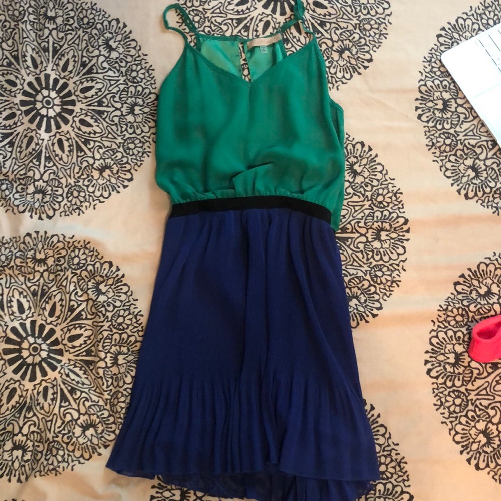 Blue Homecoming Dress